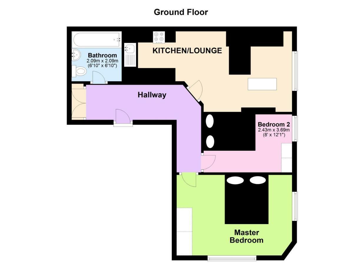 Holden Court Apartments - Apt 3 West Drayton  Luaran gambar